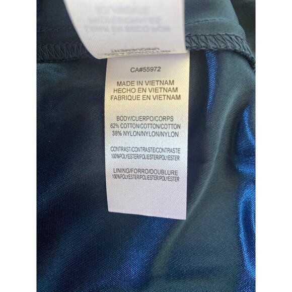 Laundry by Shelli Segal NWT $195 Polka Dot Mini Dress, Sky Blue Women's Size 8 - Picture 8 of 10